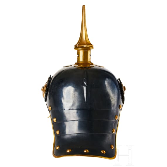Preu&szlig;en - Helm f&uuml;r Reserveoffiziere der J&auml;ger zu Pferde (JZP), Regiment Nr. 8