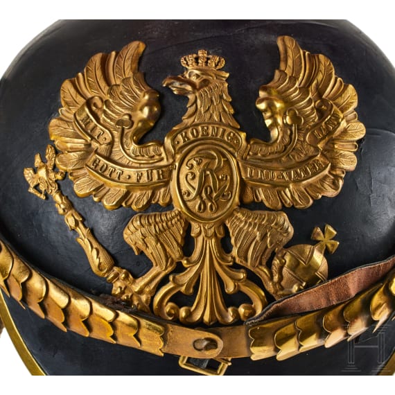 A Prussian 2nd Uhlan Officers czapka