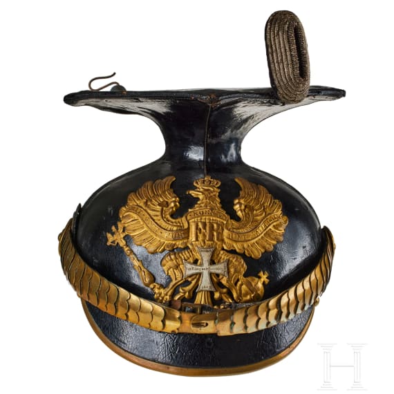 A Prussian Line Uhlan Officer czapka, Service