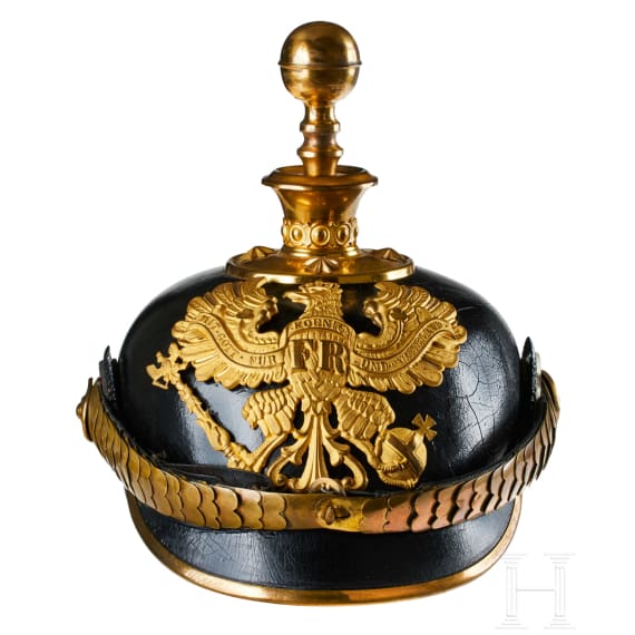 A helmet for Prussian Field Artillery Officers