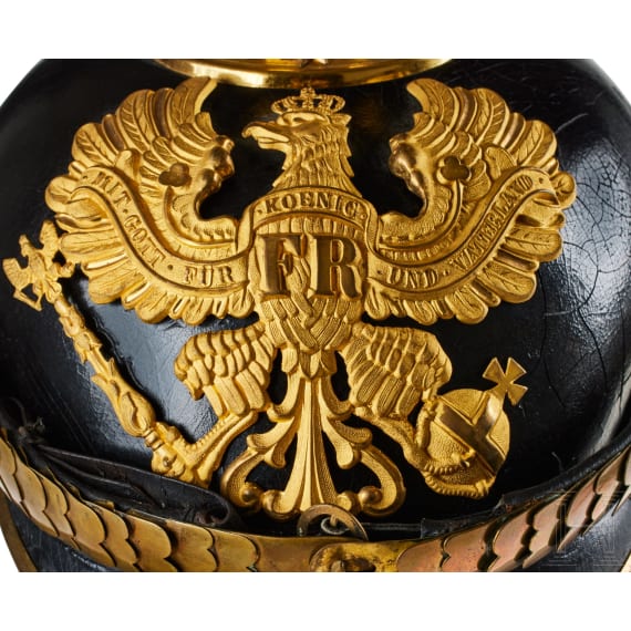 A helmet for Prussian Field Artillery Officers