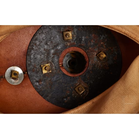 A helmet for Prussian Field Artillery Regt. 1 Reserve Officers