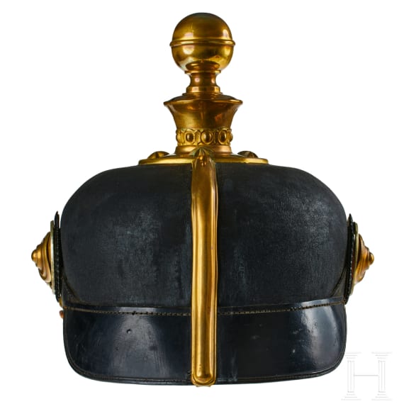 A helmet for Prussian Field Artillery Regt. 26 Battery 2 Officers