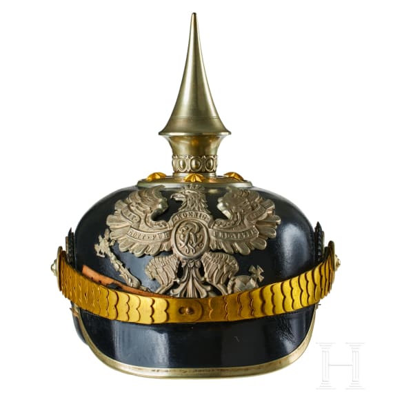 A helmet for Prussian Pioneer Battalion 1 Officers