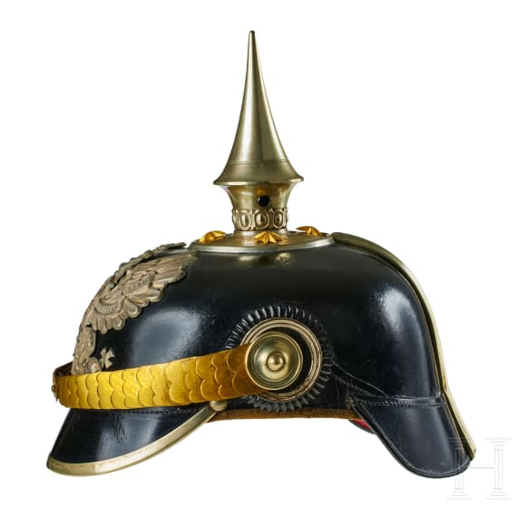 A helmet for Prussian Pioneer Battalion 1 Officers