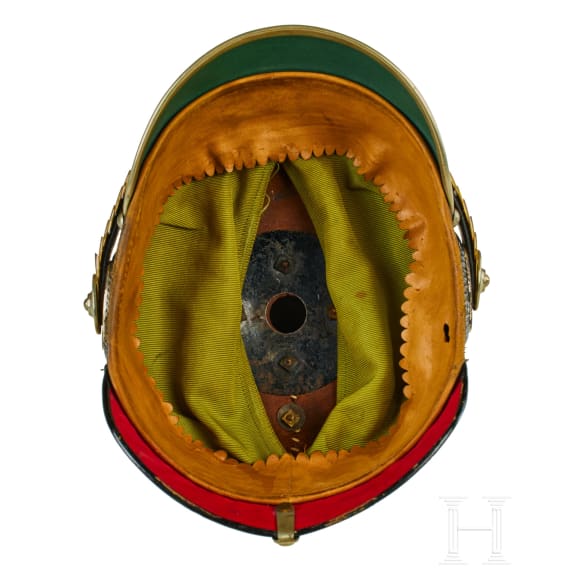 A helmet for Prussian Pioneer Battalion 1 Officers