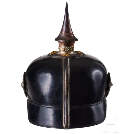 A helmet for Prussian Pioneer Battalion 10 Reserve Officers