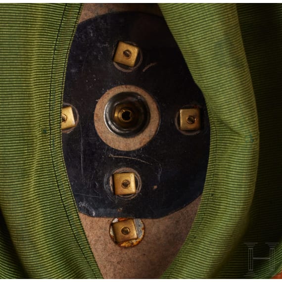 A helmet for Prussian Pioneer Battalion 10 Reserve Officers