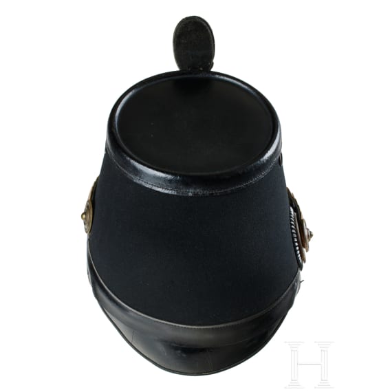 A shako for Prussian Telegraph Reserve Officers
