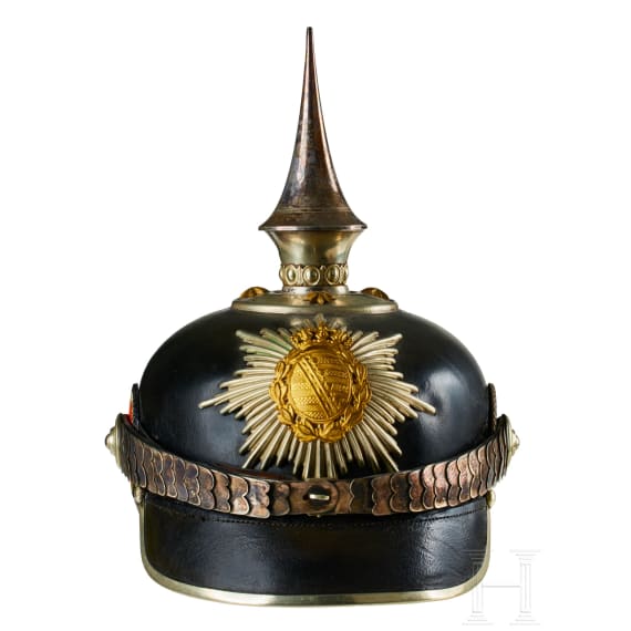 A helmet for Saxon Grenadier Regt. 100 Officers