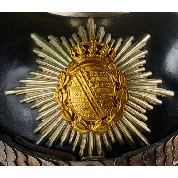 A helmet for Saxon Grenadier Regt. 100 Officers