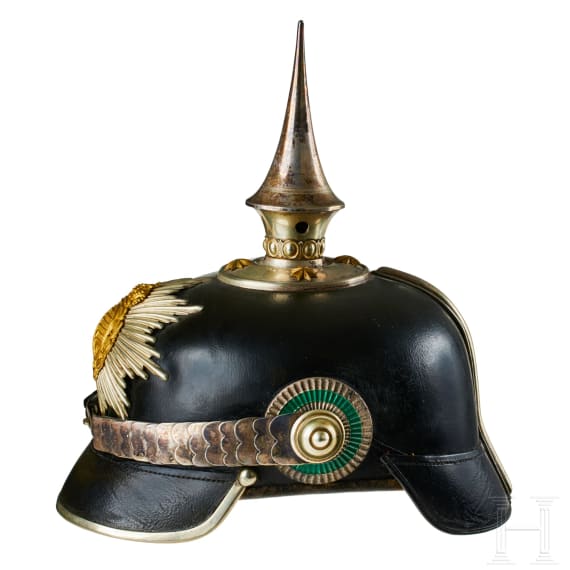 A helmet for Saxon Grenadier Regt. 100 Officers