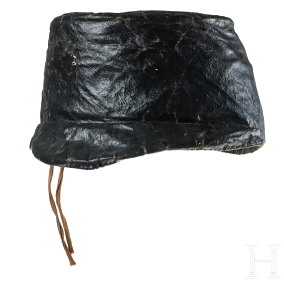 A shako for Saxon Fusilier Regiment 108 Enlisted Men, with cover