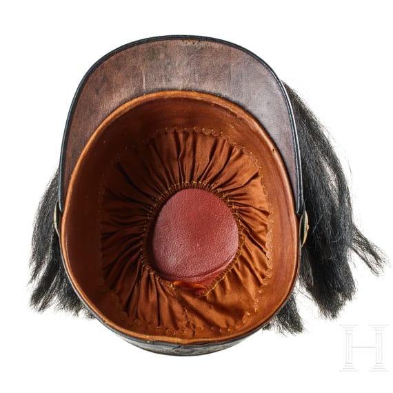 A shako for Saxon Fusilier Regiment 108 Reserve Officers