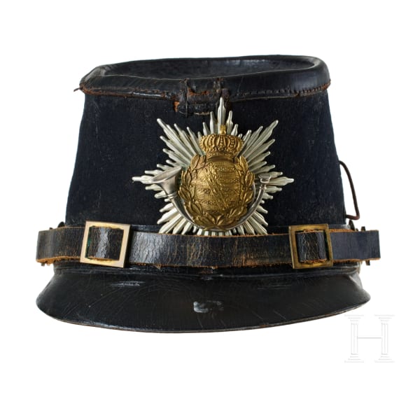 A shako for Saxon Jaeger Battalion 12 Enlisted Men
