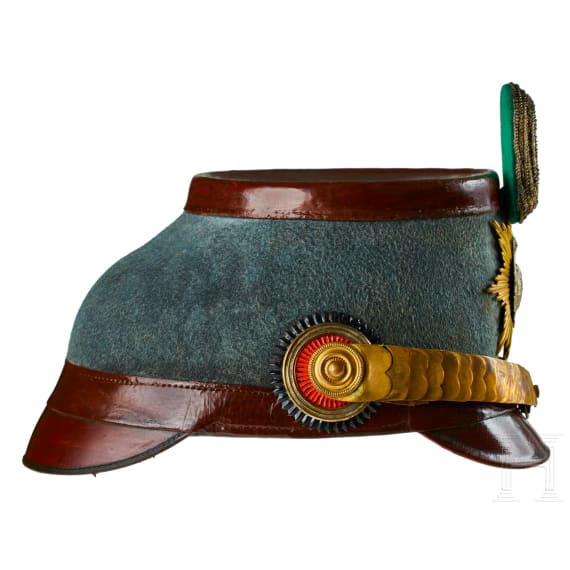 A shako for Saxon Machine Gun Officers