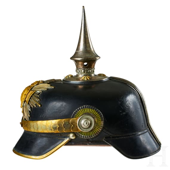 A helmet for Saxon Pioneer Reserve Officers