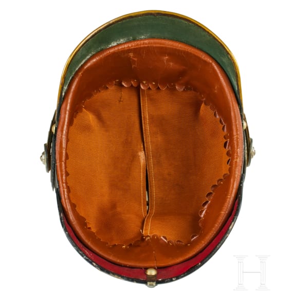 A helmet for Saxon Pioneer Reserve Officers