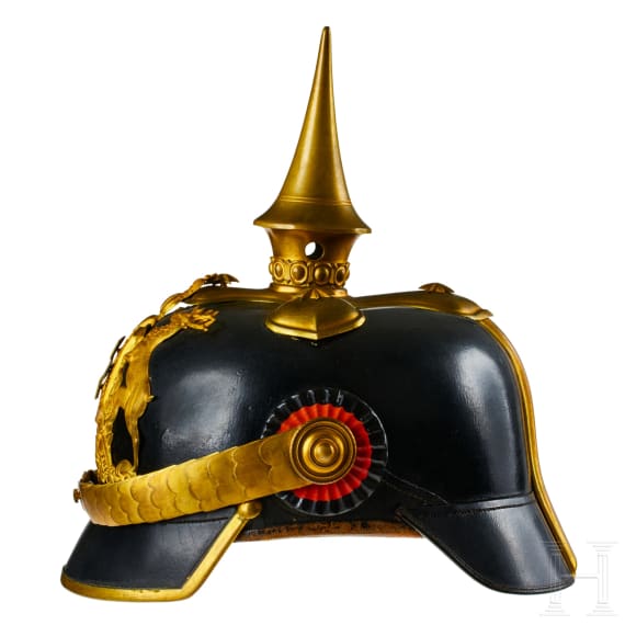 A helmet for IR 122 W&uuml;rttemberg Reserve Officers