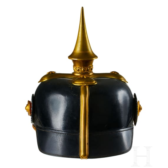 A helmet for IR 122 W&uuml;rttemberg Reserve Officers