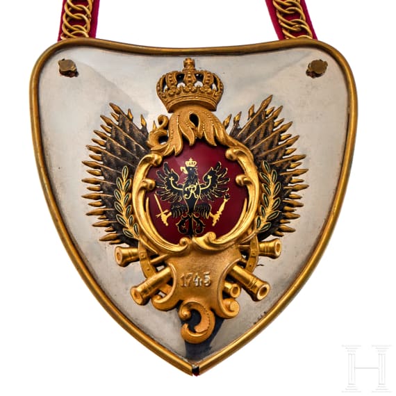 Ringkragen f&uuml;r Offiziere des Preu&szlig;ischen K&uuml;rassier-Regiments Nr. 2