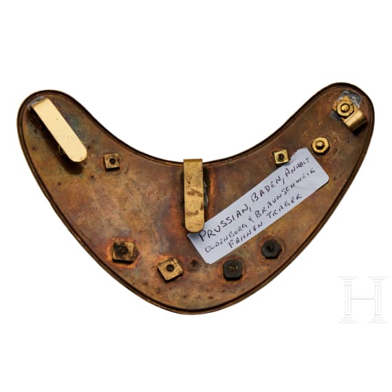A "Ringkragen" (gorget) for Prussian Fahnentr&auml;ger (flag bearer)