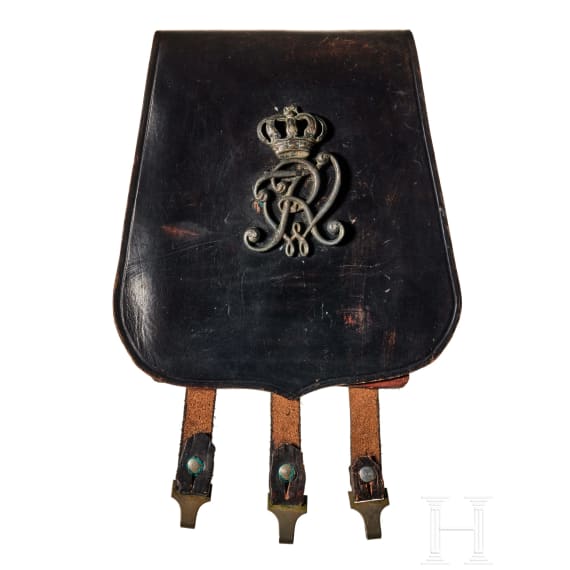 A "S&auml;beltasche" (sabretache) for Prussian Hussar Enlisted Men