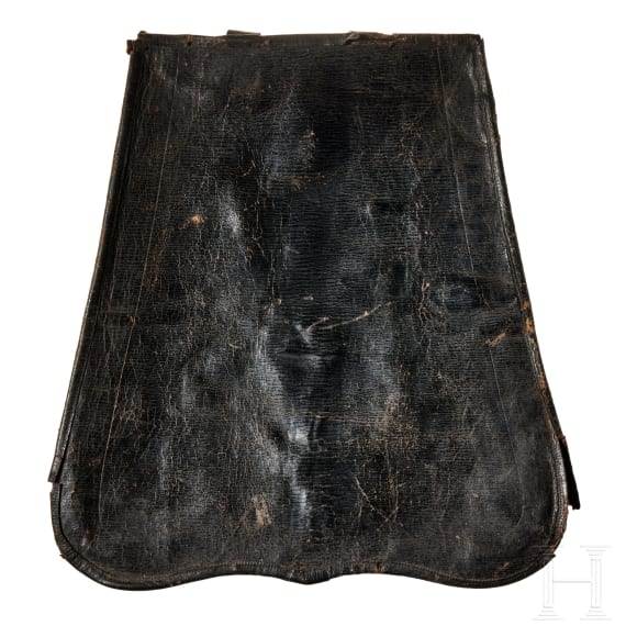 A "S&auml;beltasche" (sabretache) weather cover for Prussian Hussar Officers