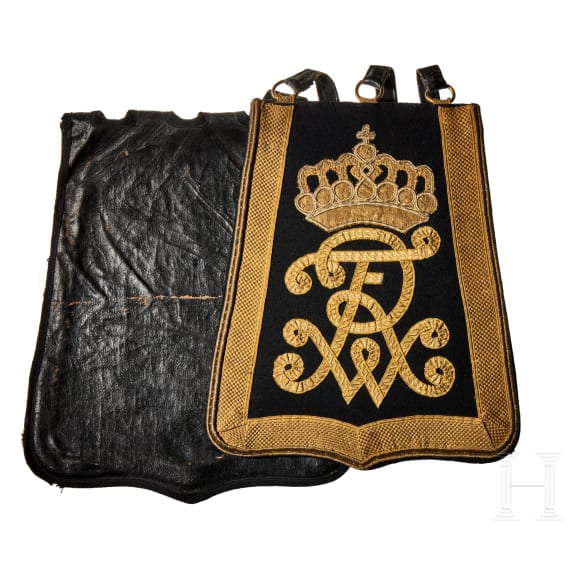 A "S&auml;beltasche" (sabretache) for Prussian Hussar Officers