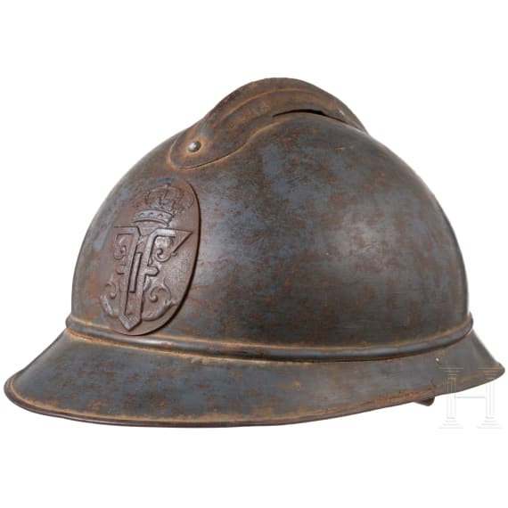 Stahlhelm M 15 Adrian f&uuml;r Mannschaften der rum&auml;nischen Armee