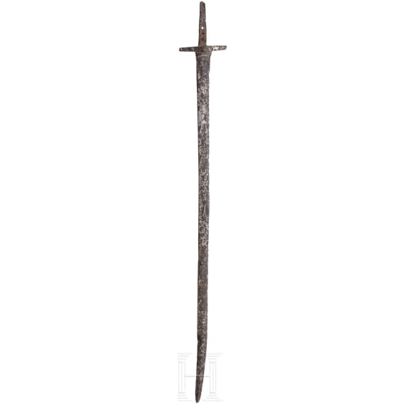 An iron sabre, North Eastern Black Sea region, period of the Khazar Khaganate, 8th - 9th century A.D.