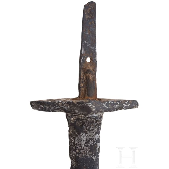 An iron sabre, North Eastern Black Sea region, period of the Khazar Khaganate, 8th - 9th century A.D.