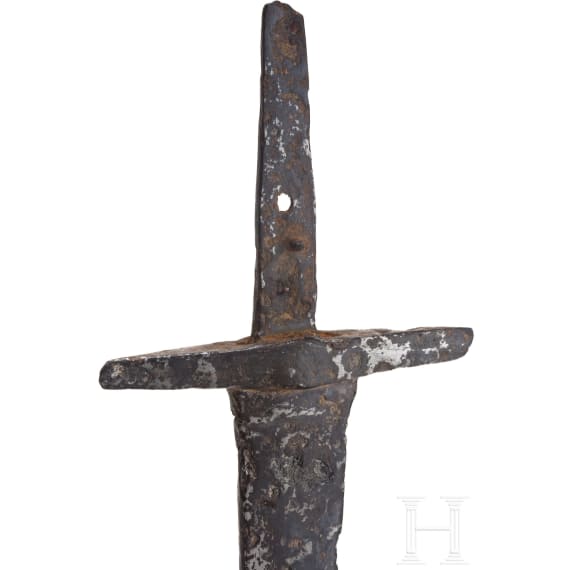 An iron sabre, North Eastern Black Sea region, period of the Khazar Khaganate, 8th - 9th century A.D.