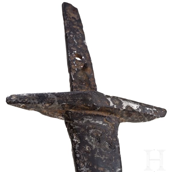 An iron sabre, North Eastern Black Sea region, period of the Khazar Khaganate, 8th - 9th century A.D.