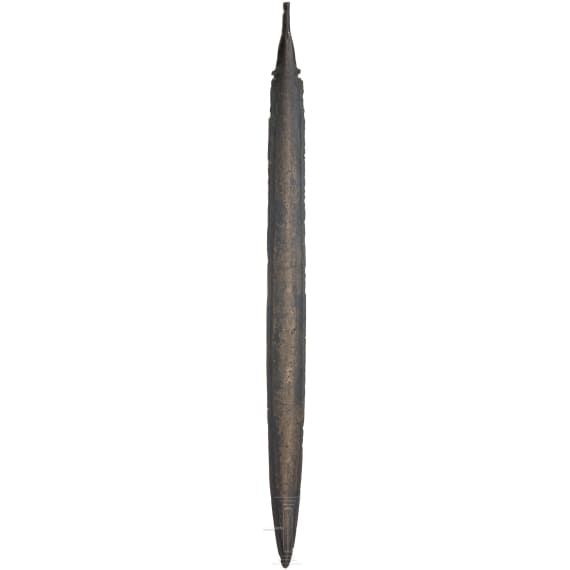 A Western European hilt sword made of bronze, Urnfield Culture (Hallstatt A period), 11th - 10th century B.C.
