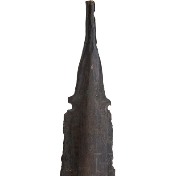 A Western European hilt sword made of bronze, Urnfield Culture (Hallstatt A period), 11th - 10th century B.C.