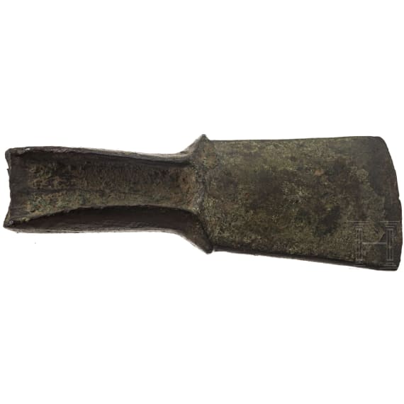 A western European Palstave axe, Late Bronze Age, 13th century B.C.