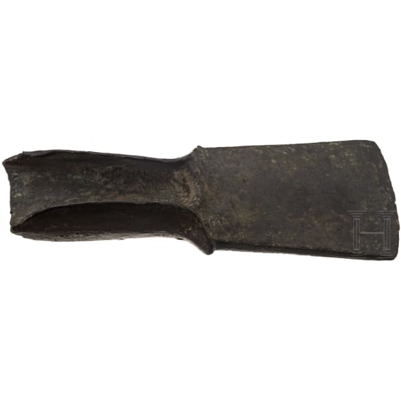 A western European Palstave axe, Late Bronze Age, 13th century B.C.