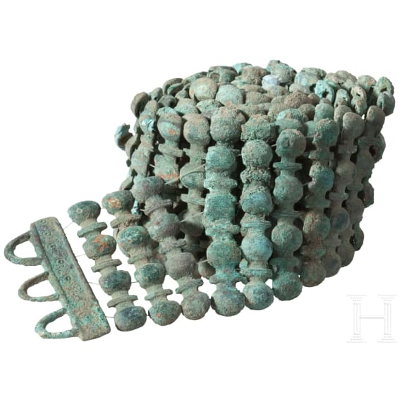 A Bronze Age belt, circa 800 B.C.