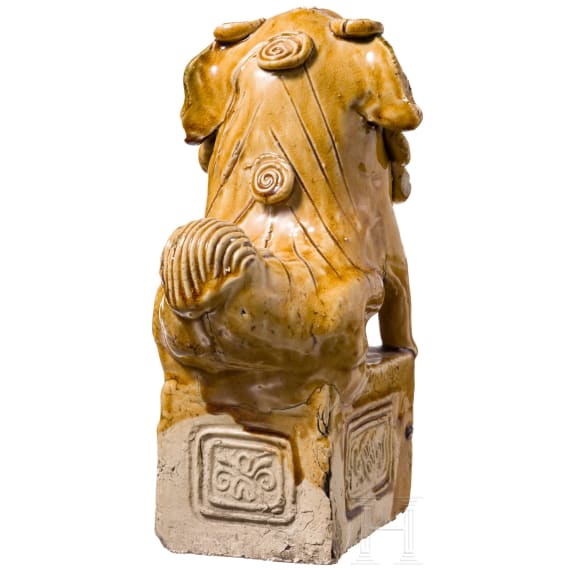 A Chinese foo dog (lion), Republic Period