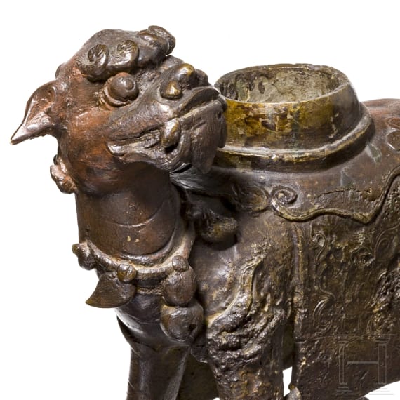 Three Chinese bronzes, 20th century