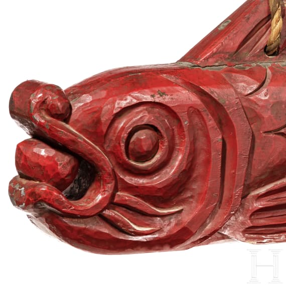 A Japanese tavern sign, Meiji period