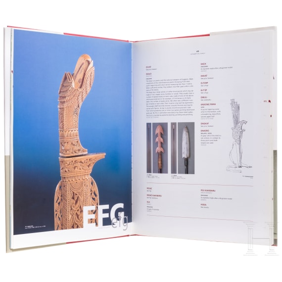 Eleven books on the subject of old weapons from the Near and Far East, DE/NL/EN
