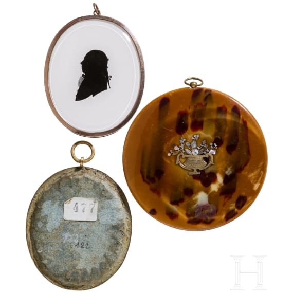 Three German miniatures, circa 1900