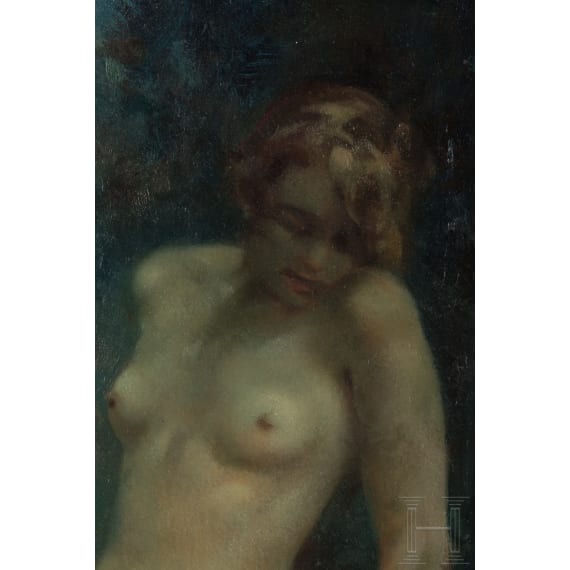 Arnulf de Bouch&eacute; (1872 - 1945), "The Bather", German, 19th/20th century