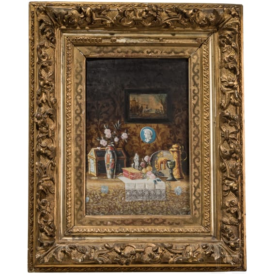 Ernst Klemm, Antiquities Still Life, Austrian, 1st half of the 20th century