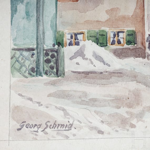 Georg Schmid (1866 - ?), Bavarian Impressions, German, 1st half of the 20th century