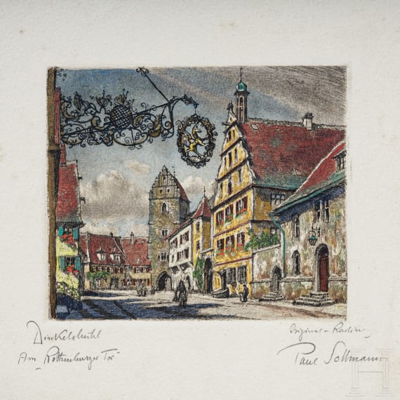 Georg Schmid (1866 - ?), Bavarian Impressions, German, 1st half of the 20th century