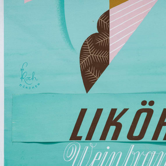 Hans Heinrich Koch, three poster designs, Munich, 1930s