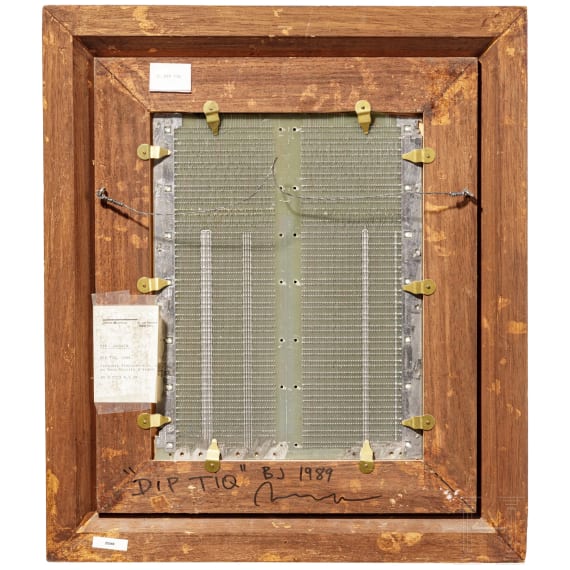 Ben Jakober, "DIP TIQ", English, dated 1989